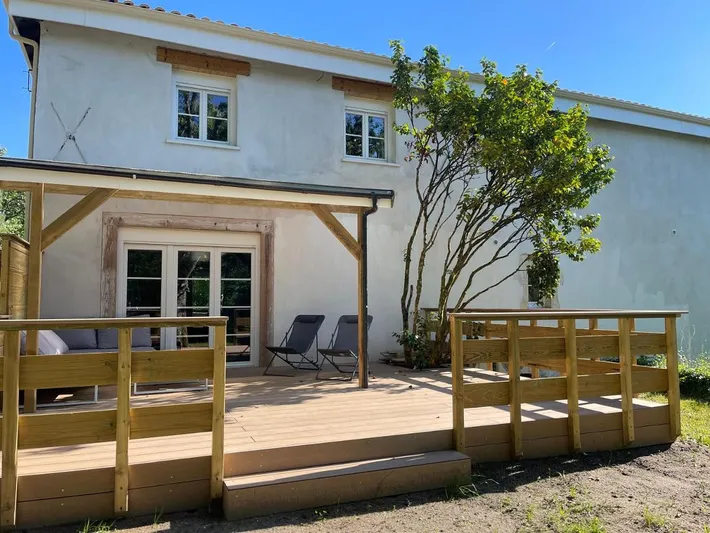 Ferienhaus für 6 Personen, mit Ausblick und Garten - 1
