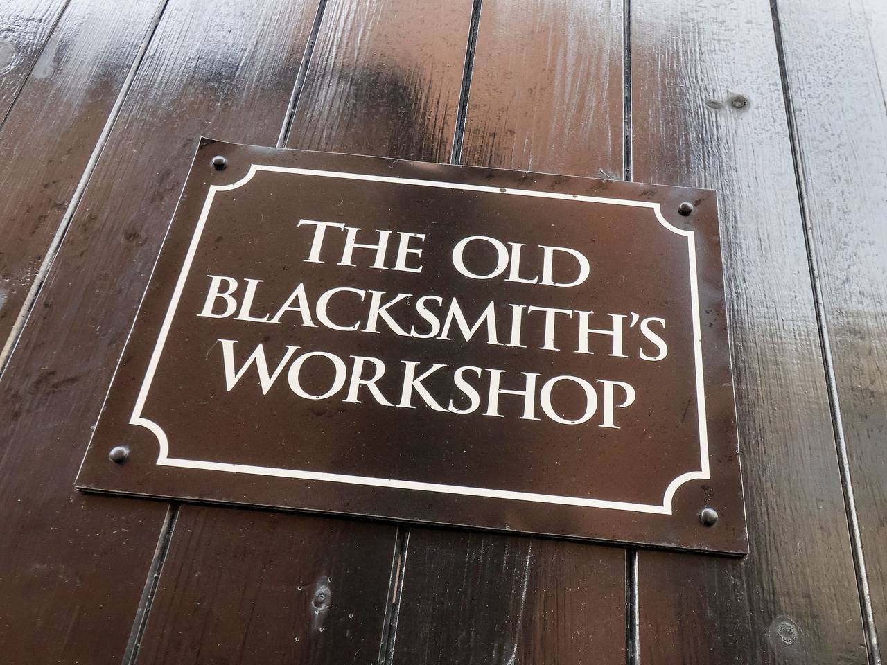 The Old Blacksmith's Workshop in Whitby, North York Moors National Park