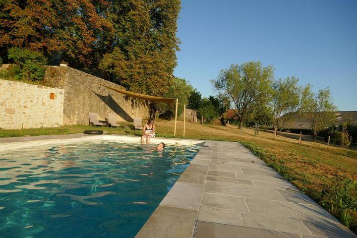 Location de vacances pour 6 personnes, avec piscine, animaux acceptés à Badefols-d'Ans - 2