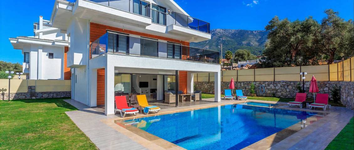Villa für 8 Personen mit Garten in Fethiye, Türkische Ägäis