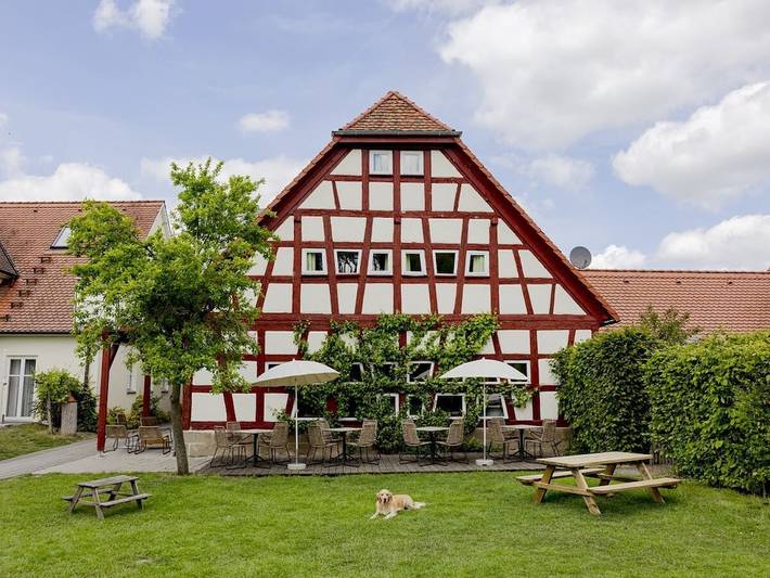 "El pajar" en la granja vacacional-Ohr in Colmberg, Romantische Straße
