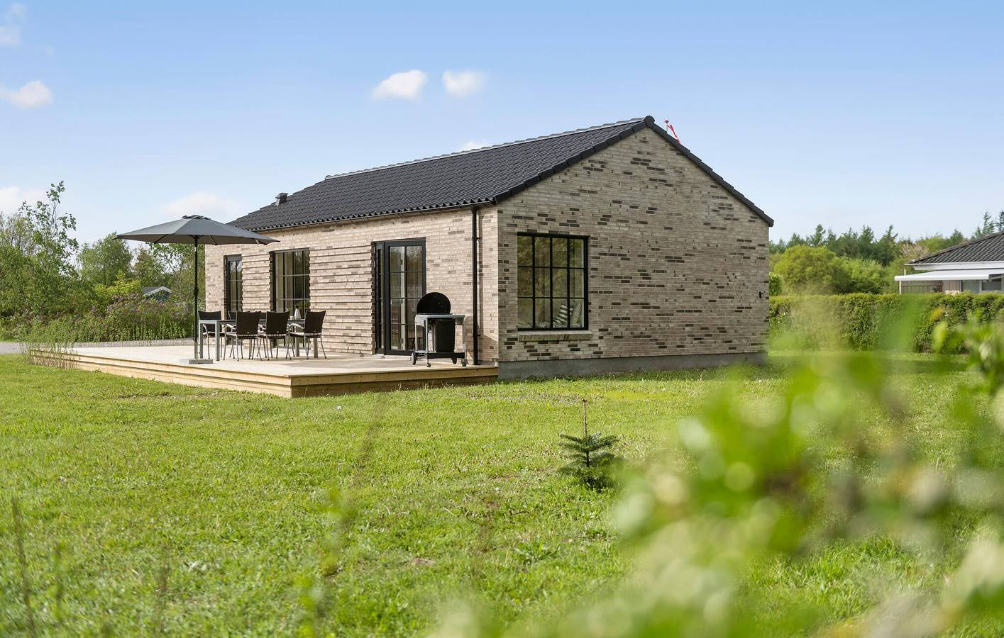 Ferienhaus für 6 Personen mit Terrasse in Hovborg, Vejen