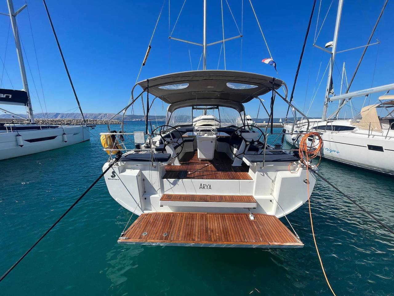 Boot für 8 Personen in Plaža Bribirska obala, Novi Vinodolski