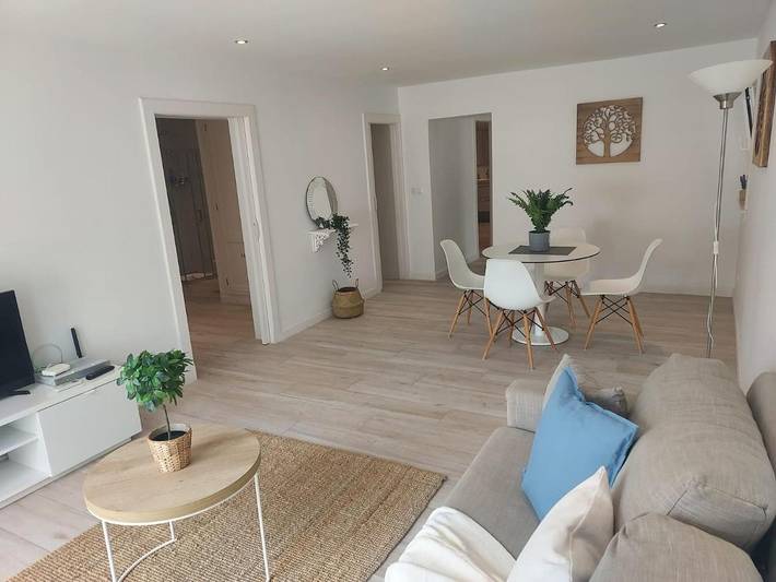 Ferienwohnung für 4 Personen, mit Terrasse und Garten