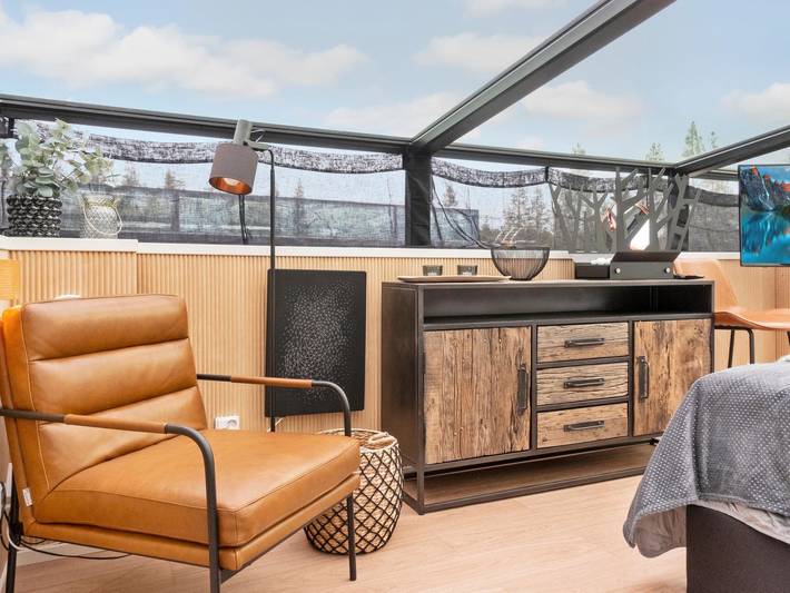 Log cabin for 4 people in Levi