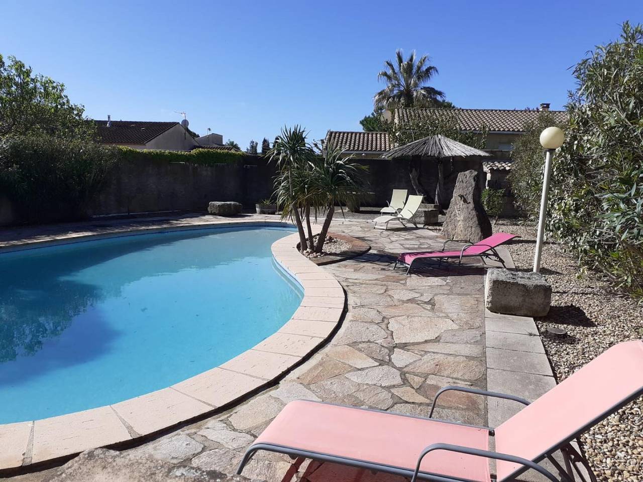 Gîte für 8 Personen mit Terrasse in Pinet, Côte d'Améthyste