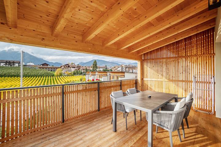 Ferienwohnung für 4 Personen, mit Garten in den Dolomiten