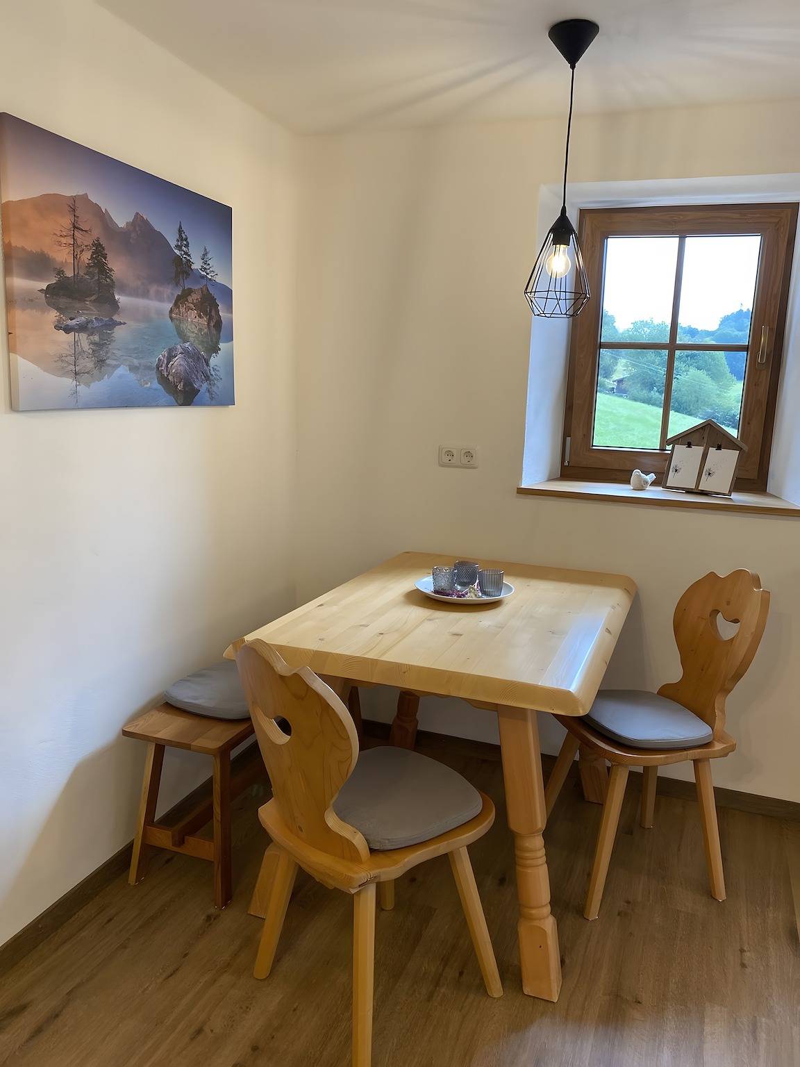 Appartement entier, Appartement 'Haus Semleiten' avec vue sur la montagne, jardin commun et Wi-Fi in Hintersee, Ramsau