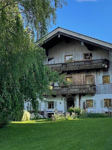 Hütte für 6 Personen, mit Balkon und Balkon/Terrasse, mit Haustier am Chiemsee