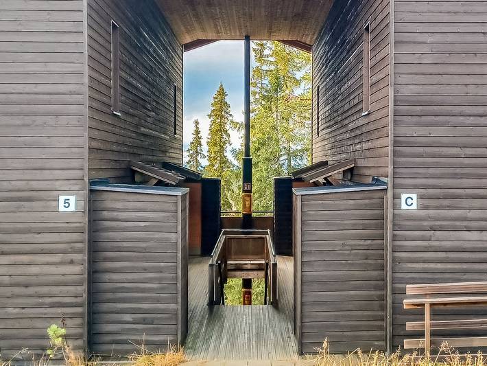 Ganze Wohnung, Karhunvartijan pirtti c 2 in Ruka, Nordösterbotten