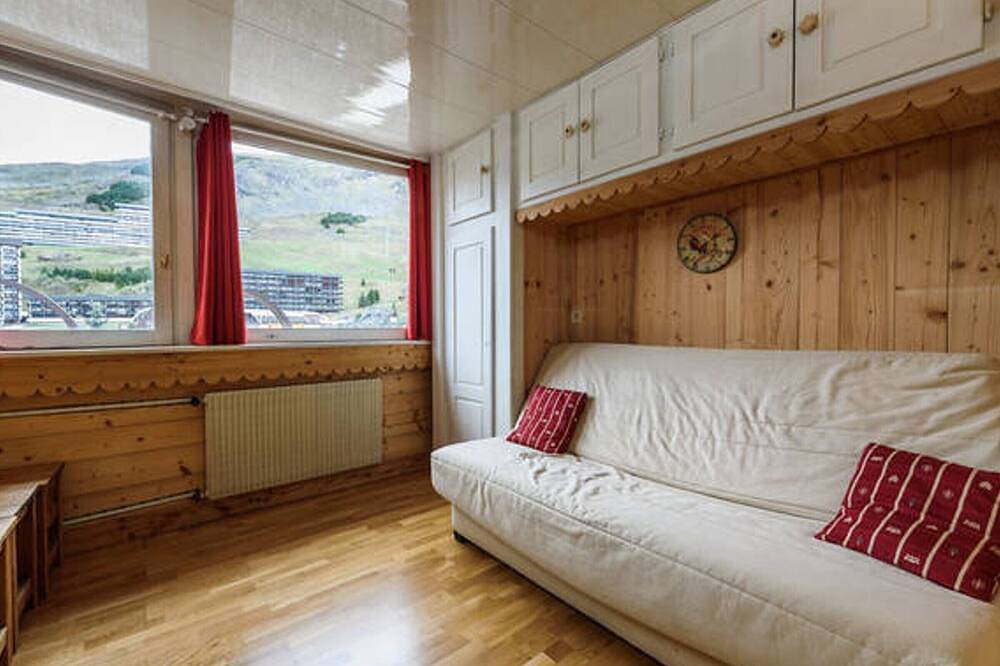 Geheel appartement, Charming Studio on the Slopes, Center of La Croisette, Perfect for Couples in Les Menuires, Saint-Martin-de-Belleville