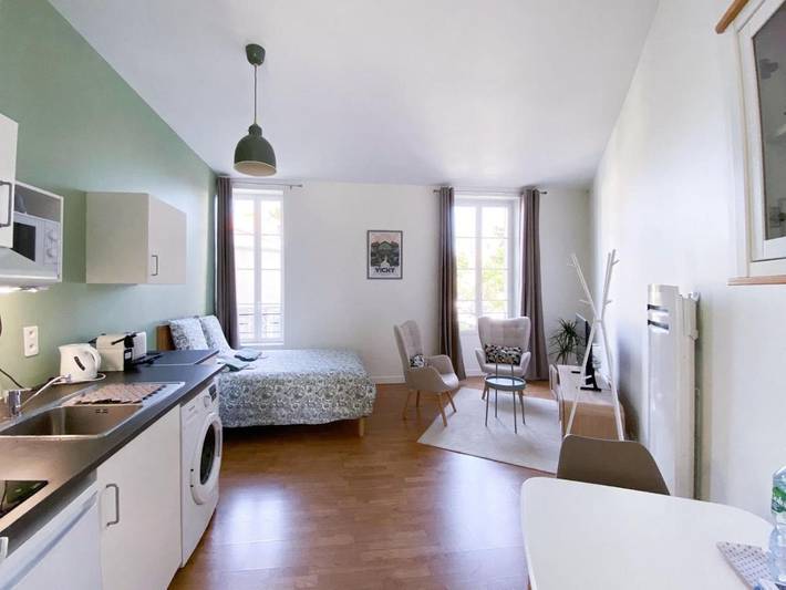 Gîte pour 2 personnes, avec Vue dans Thermes Callou