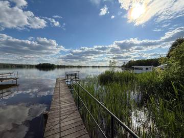 Ferienwohnung für 2 Personen, mit Garten und Seeblick sowie Ausblick in Schwerin (Brandenburg)