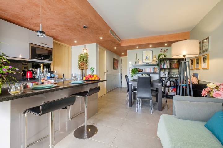 Ganze Wohnung, Ferienwohnung 'Des Vacances De Rêve À Mandelieu' mit Gemeinschaftspool und Klimaanlage in Mandelieu-la-Napoule, Mittelmeerküste (Frankreich)