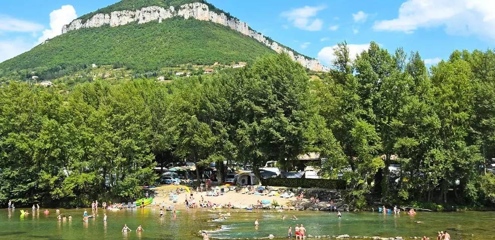 Mobil home pour 2 personnes, avec terrasse à Millau - 4