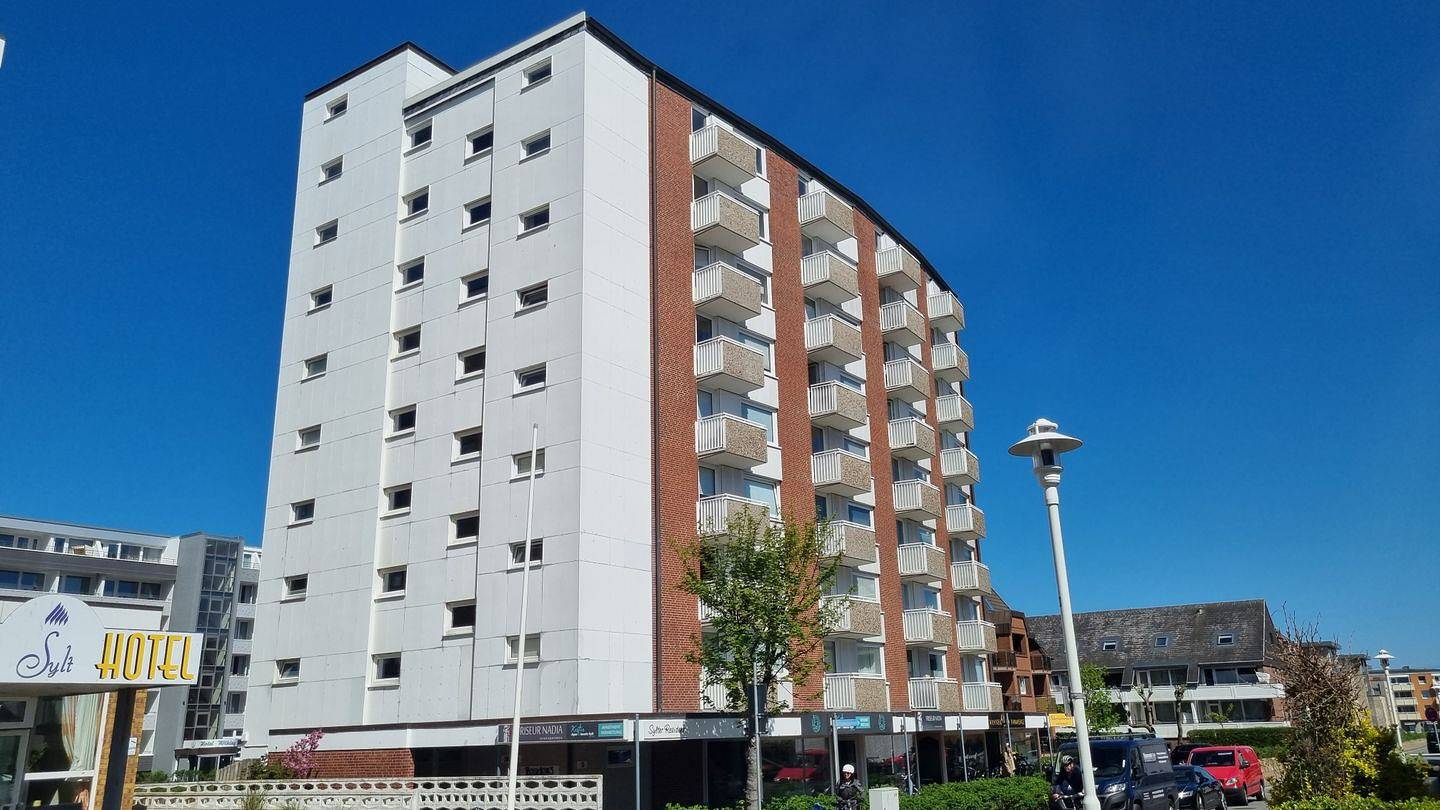 Ganze Wohnung, 2 Zimmer Appartement mit Meerblick in der Bomhoffstr. 5 in Westerland, Sylt (Gemeinde)