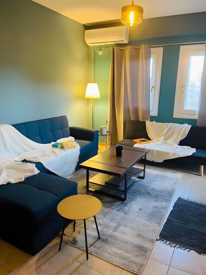 Gîte pour 5 personnes, avec balcon, animaux acceptés dans Égine - 2
