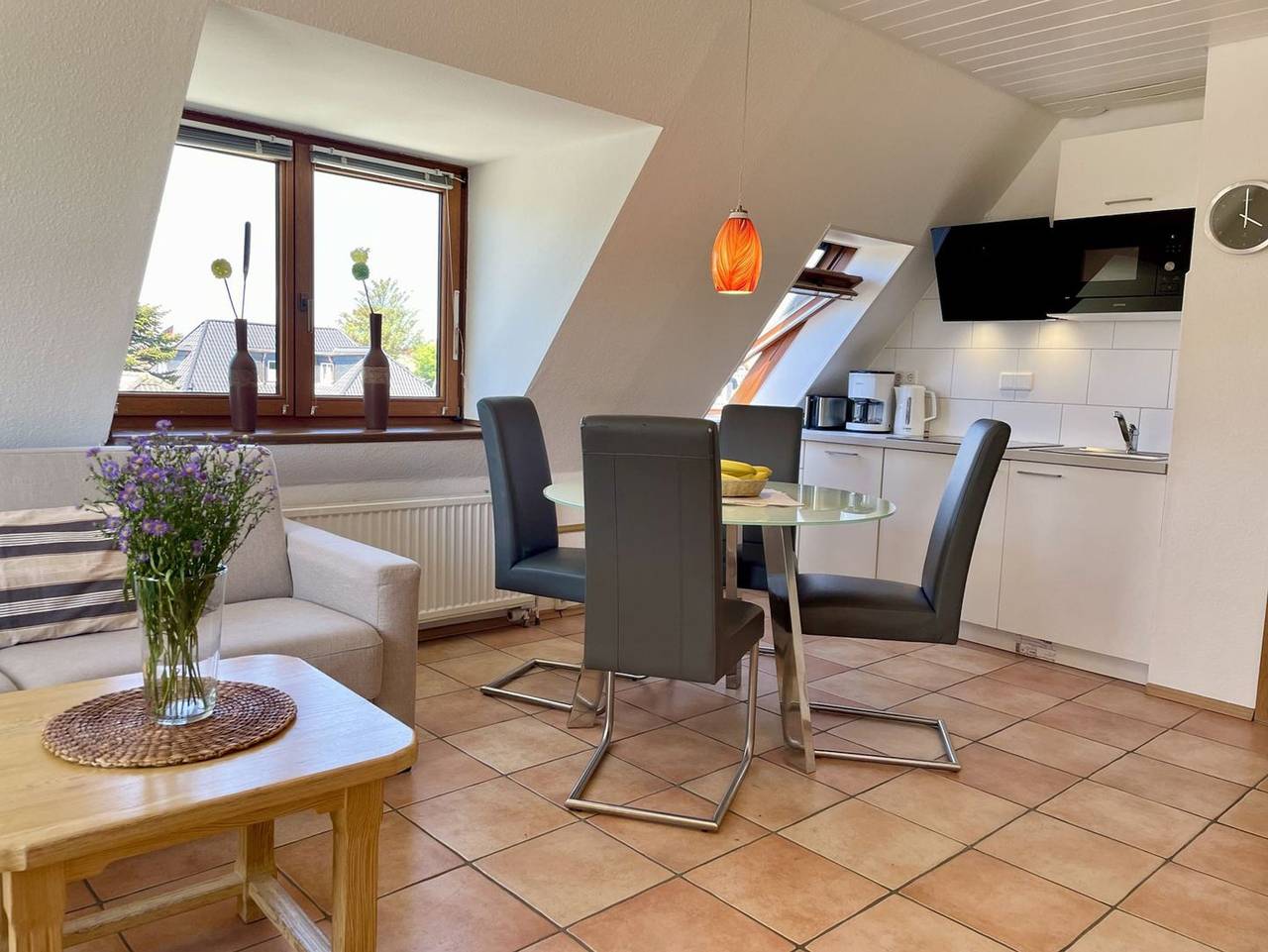 Ganze Ferienwohnung, Andersen Og - Gemütliche 3-Zimmer Wohnung in Westerland für 4 Pers., Wlan, Haustiere erlaubt. in Westerland, Sylt (Gemeinde)