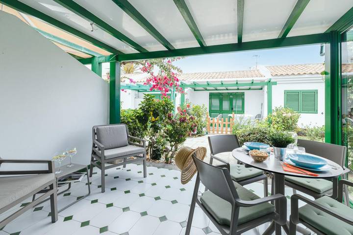 Bungalow für 2 Personen, mit Garten und Terrasse sowie Pool in Maspalomas - 2