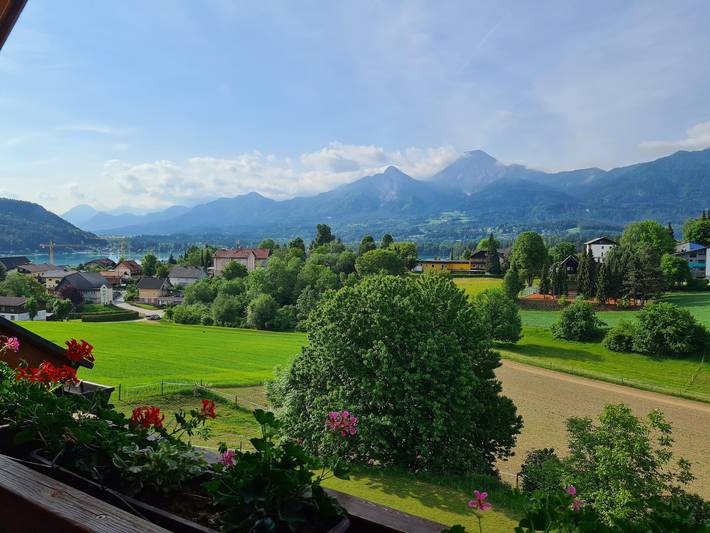 Pension für 2 Personen, mit Balkon und Garten sowie Ausblick in Villach