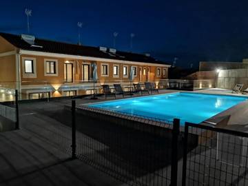 Casa de vacaciones para 12 personas, con jardín además de piscina y vistas en Comarca de Ciudad Rodrigo
