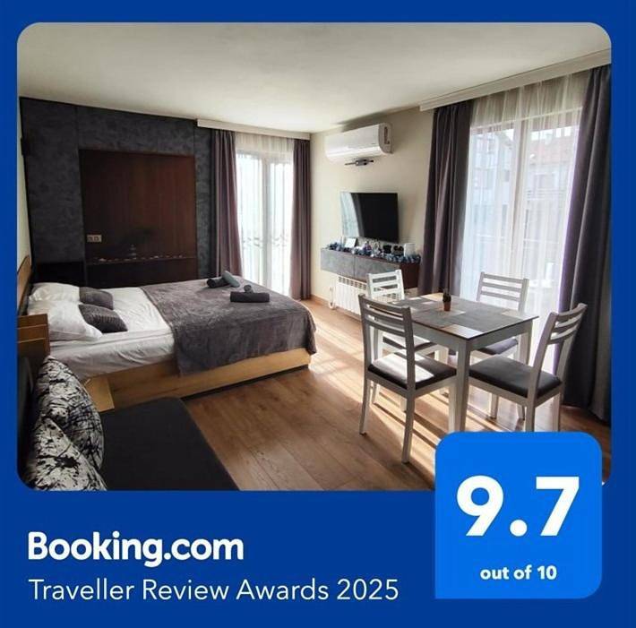 Gîte pour 4 personnes, avec balcon et vue dans Bansko