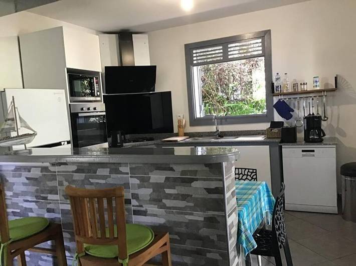 Gîte pour 4 personnes, avec vue et terrasse à Goyave (Guadeloupe) - 2