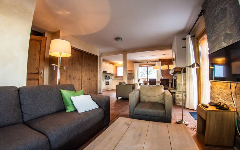 Chalet pour 10 personnes, avec terrasse à Saint-François-Longchamp - 3