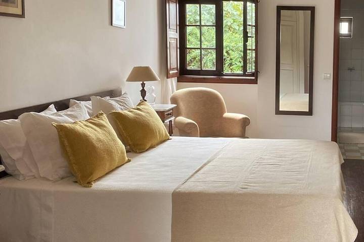 Casa rural para 18 personas, con vistas además de jardín y piscina, Se admiten mascotas en Penafiel - 4