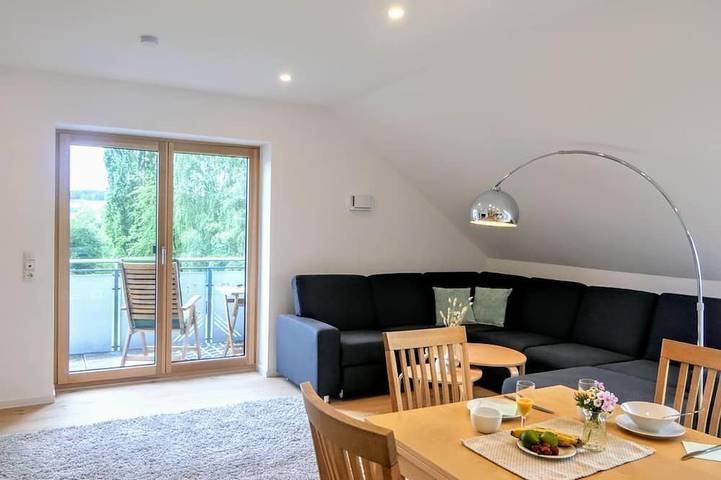 Ferienwohnung für 3 Personen, mit Balkon
