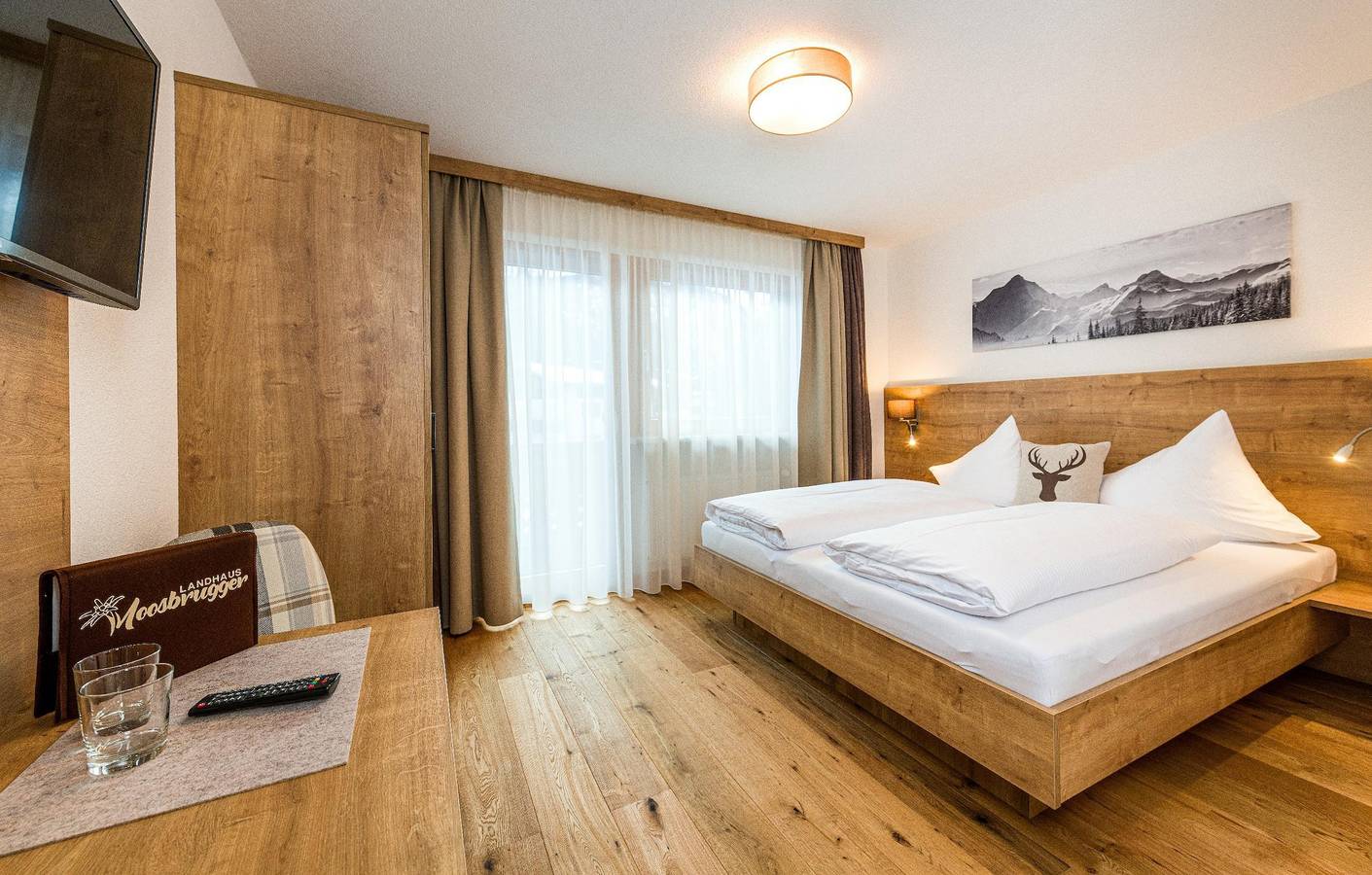 Doppelzimmer, Komfort, Kurzaufenthalt in Steeg, Allgäuer Alpen (Österreich)