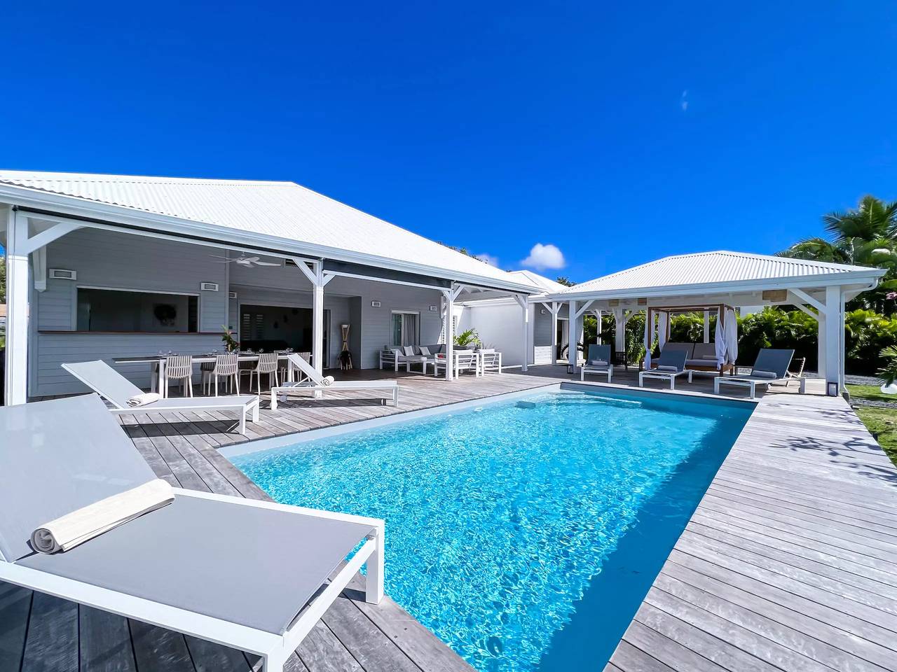 Villa Pelican Beach in Saint-François, Guadeloupe (Caribbean)