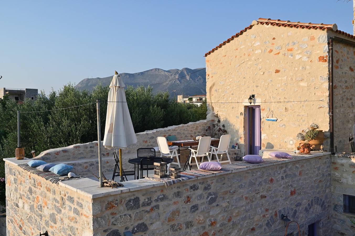 Kivotos Mani in Pyrgos Dirou, Messenischer Golf