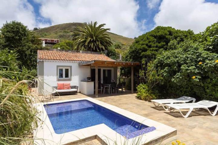 Ferienhaus für 3 Personen, mit Garten und Pool - 1