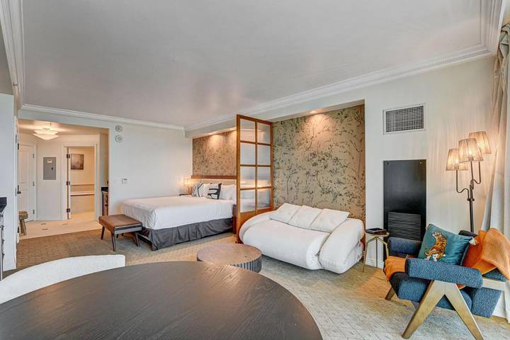 Ośrodek wypoczynkowy dla 4 osób, z basen i sauna oraz widok w Paradise (Las Vegas)