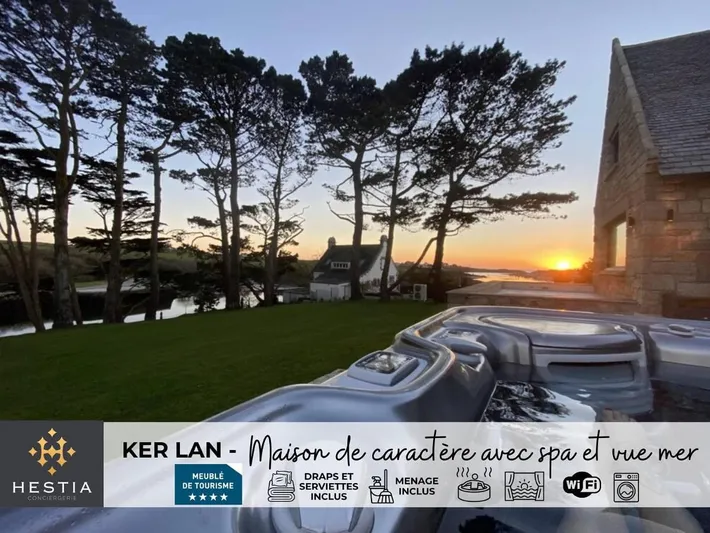 Casa de vacaciones para 10 personas, con jardín además de terraza y jacuzzi - 1