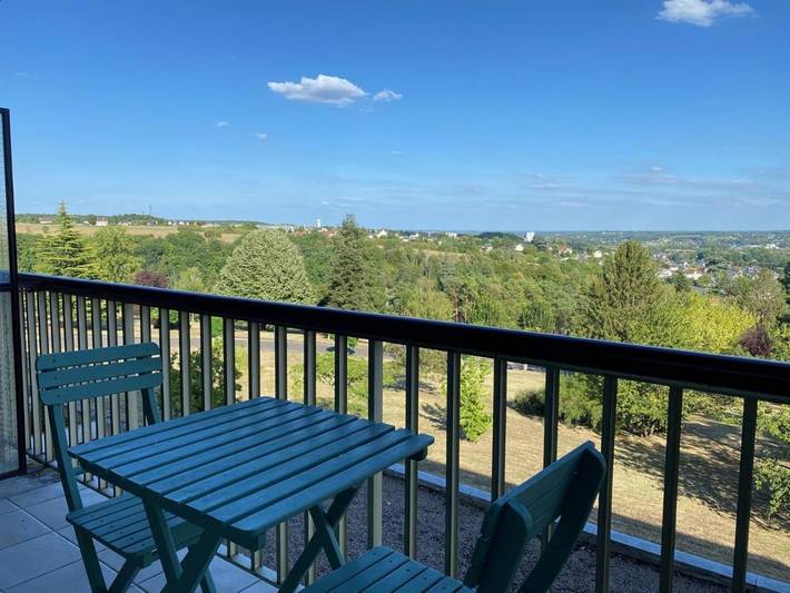 Appartement de vacances pour 3 personnes, avec Balcon et Vue