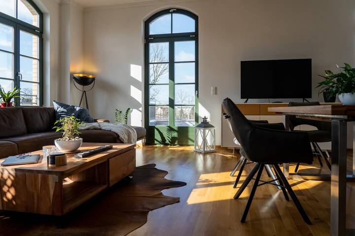 Ferienwohnung für 4 Personen, mit Balkon, mit Haustier in Leipzig