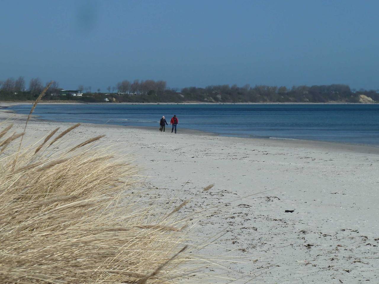 Badestrand in Breege, Rügen