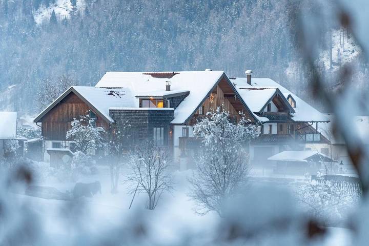 Ferienwohnung für 6 Personen, mit Garten und Pool sowie Sauna und Ausblick in Faistenau - 2