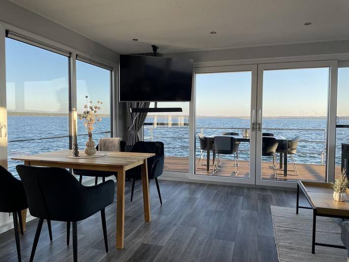 Ferienhaus für 6 Personen, mit Terrasse und Ausblick sowie Seeblick in der Lausitz - 4