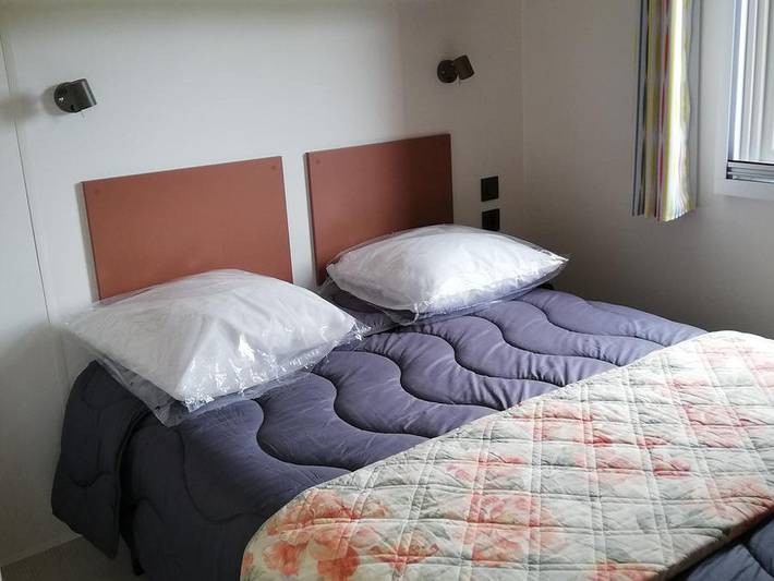Camping Ushuaïa Villages - Les Pommiers Pays d'Auge - Mobilheim 4 personen - Mobilheim Irm super Mercure 53 - 2 Zimmer in Saint-Pierre-de-Cormeilles, Bernay und Umgebung