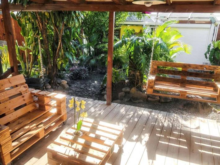 Apartamento de vacaciones para 4 personas, con terraza y jardín - 1