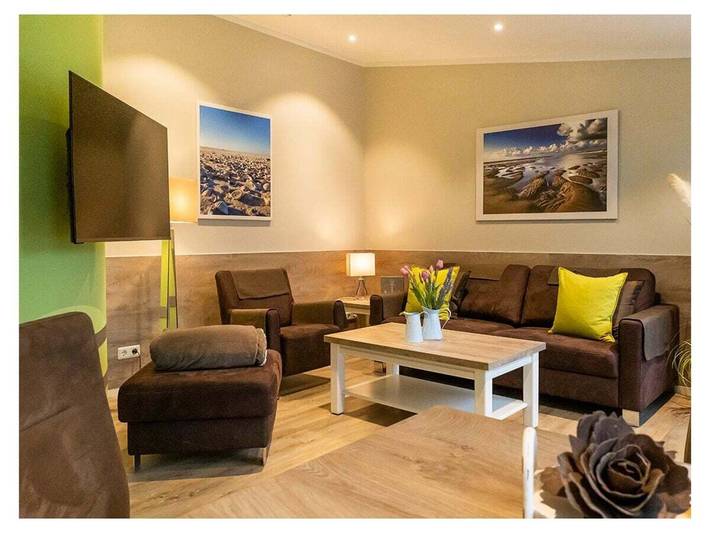 Ferienhaus für 4 Personen, mit Balkon/Terrasse und Balkon
