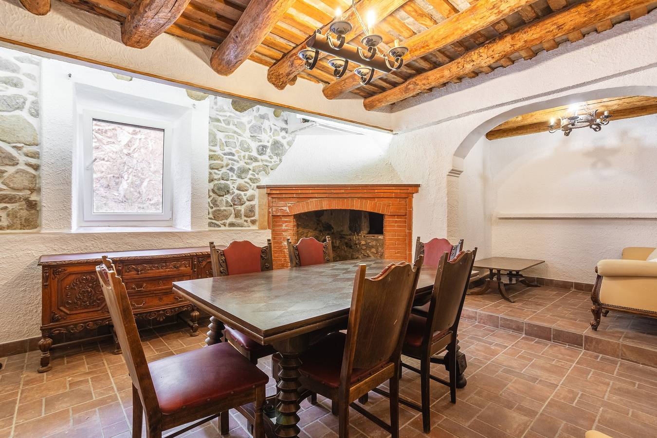 Vakantiehuis 'Masía Can Garriga, Casa Pelegrí' met Uitzicht op de Bergen, Privéterras en Wi-Fi in Tossa de Mar, Costa Brava