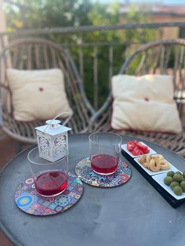 Gîte pour 4 personnes, avec terrasse et vue, animaux acceptés à Empoli