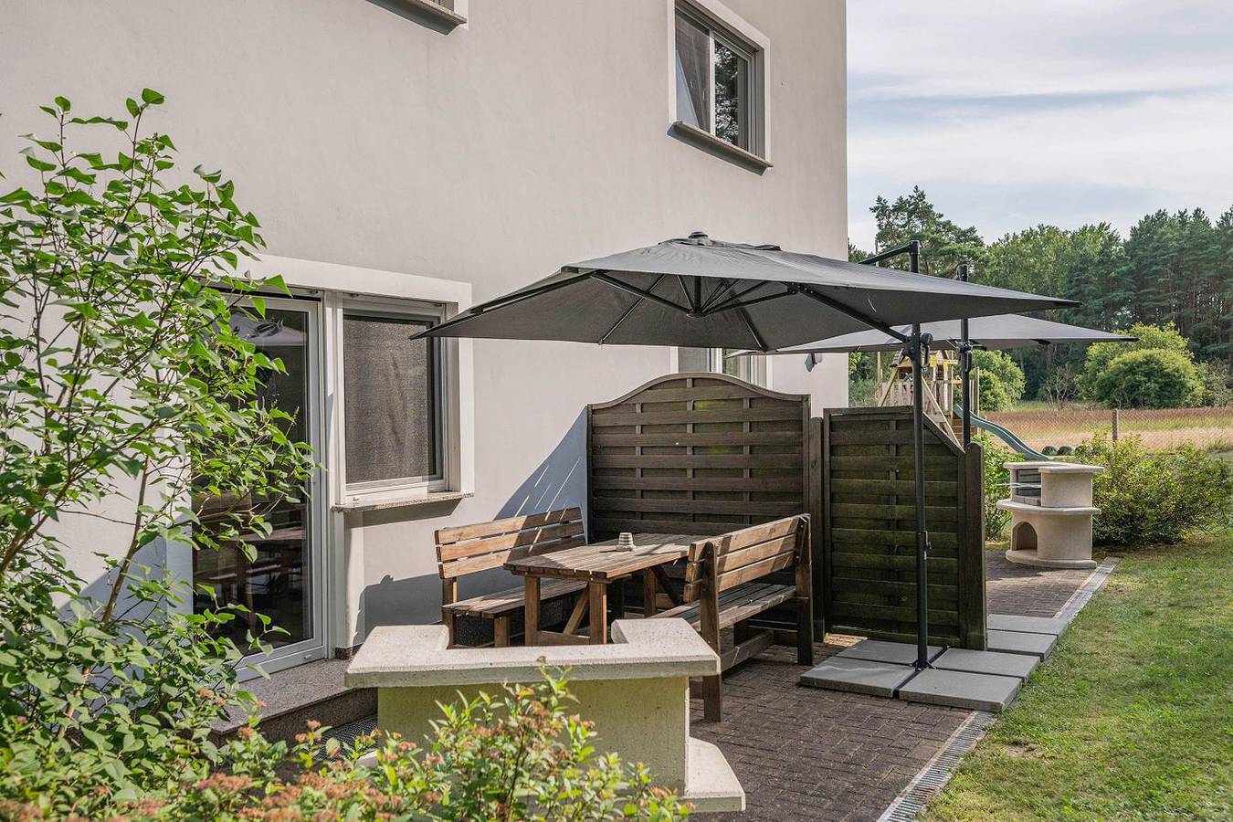 Ganze Wohnung, Natur pur: Ruhige Ferienwohnung mit Sauna, Garten & Wlan im Grünen in Garz, Usedom