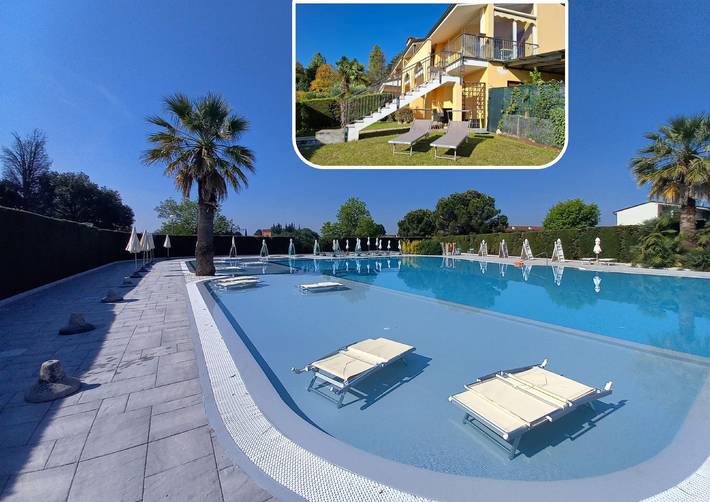 Ferienwohnung für 6 Personen, mit Balkon und Garten in Colà