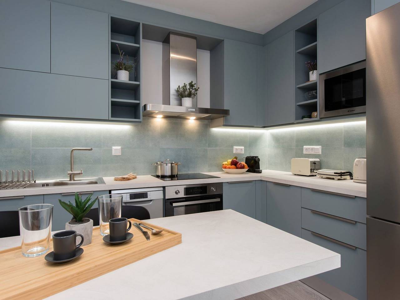 Elegantes Apartment mit zwei Schlafzimmern in Kassiopi, foto 9