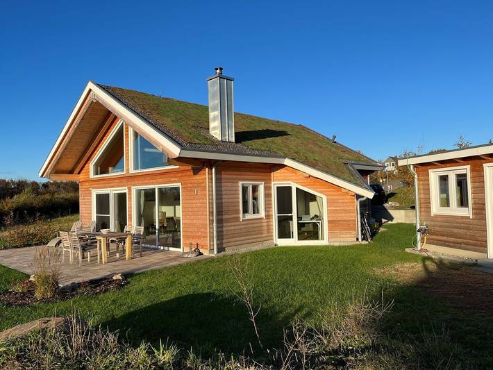 Ferienhaus für 6 Personen, mit Garten und Ausblick sowie Sauna in Hohwacht
